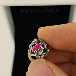 ✨🔥Pandora Pansy Flower Friends Charm